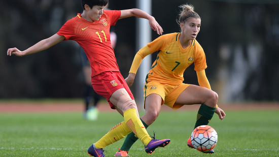 International City: Matildas defeat China to top Algarve Cup group