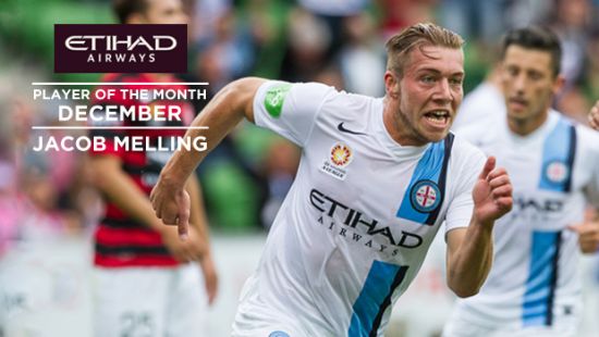 Etihad Player of the Month December: Jacob Melling