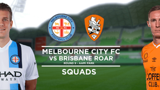 18-man squad announced for Brisbane this Sunday