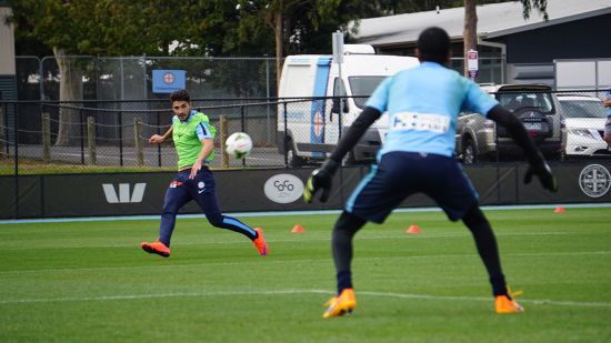 GALLERY: Melbourne City prepares for trip to Adelaide
