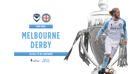 City to face Victory in FFA Cup Semi Final