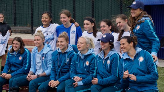 Melbourne City Women give Brighton girls all-star coaching experience