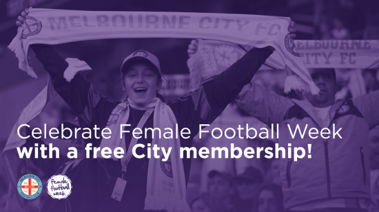 Celebrate Female Football Week with a free City membership!