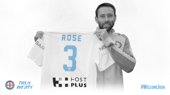 Melbourne City FC Signs Josh Rose