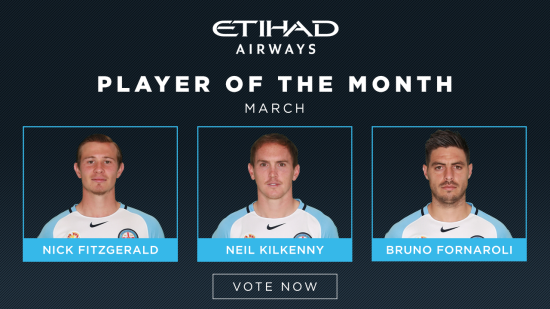 Etihad Player of the Month – March
