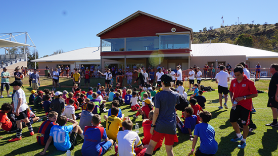ON TOUR: Melbourne City FC engage with young footballers in Alice Springs