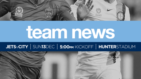 Team news: Newcastle Jets v Melbourne City