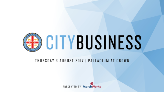 Melbourne City FC announce keynote speakers for City Business 2017