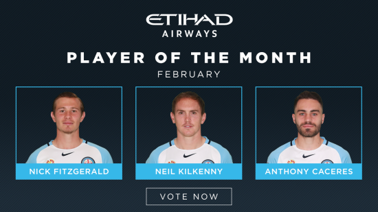 Etihad Player of the Month – February