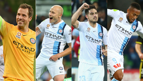Four City stars feature in PFA Team of the Season