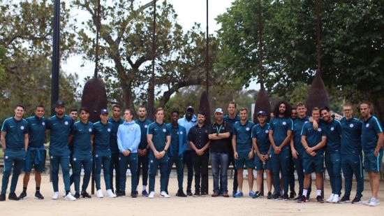 City head on traditional Birrarung Wilam Walk ahead of Saturday’s Indigenous Recognition Match