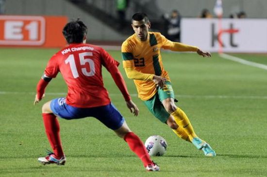 Socceroos dream becomes reality for Behich