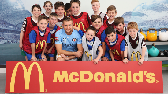 Melbourne City FC announces three-year partnership with McDonald’s