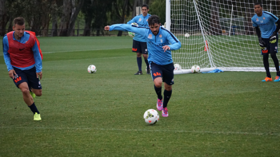NEWS: Villa trains with Melbourne City FC