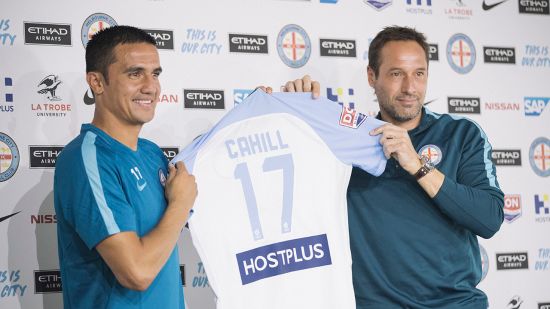Gallery: Tim Cahill’s first day + our new home kit