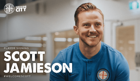 Experienced defender Scott Jamieson joins Melbourne City