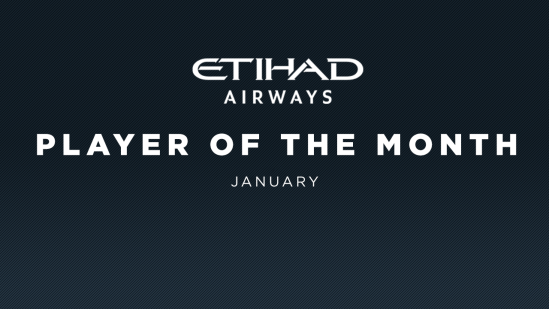 Etihad Player of the Month: January