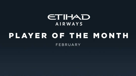 Etihad Player of the Month: February