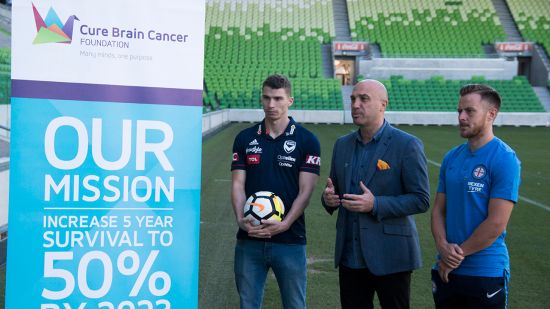 Melbourne City and A-League to support ‘Kick it for Brain Cancer’ during Round 26
