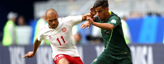 International City: Arzani impresses as Socceroos held by Denmark