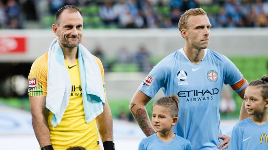 Galekovic and De Laet take top honours in Melbourne City FC Player of the Year Awards