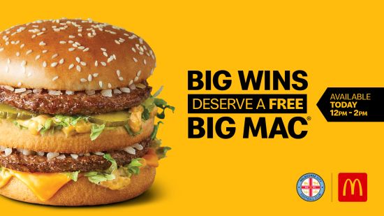 Big Wins Deserve a Free Big Mac