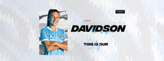 Midfielder Leah Davidson re-signs with City for two years