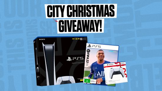 City Christmas Giveaway: WIN a PS5 & FIFA 22!