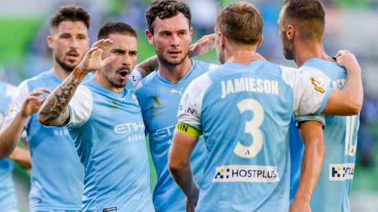 City set for three huge games of A-League Men action