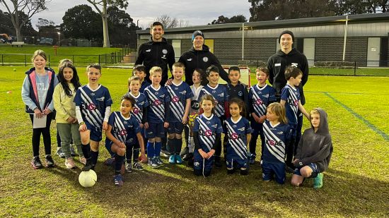 City stars visit local junior clubs