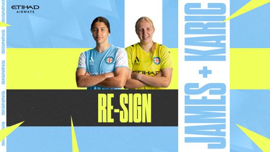 City re-sign young duo ahead of A-League Women’s season