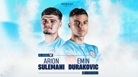 ACADEMY DUO LOCKED IN: Durakovic and Sulemani extend stays at City 